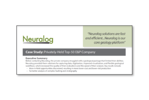 Privately-Held Top-50 E&P Company Case Study