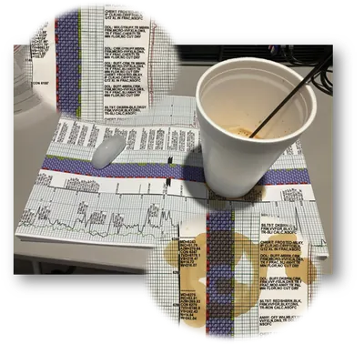 Is Well Log Printer Ink Critical?  2 simple tests answer