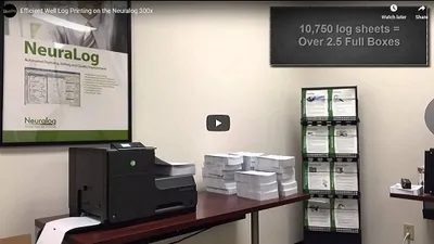 How Efficient is the Neuralog 300x Well Log Printer?