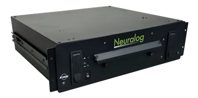 NT1000 truck printer, front view with the Neuralog logo