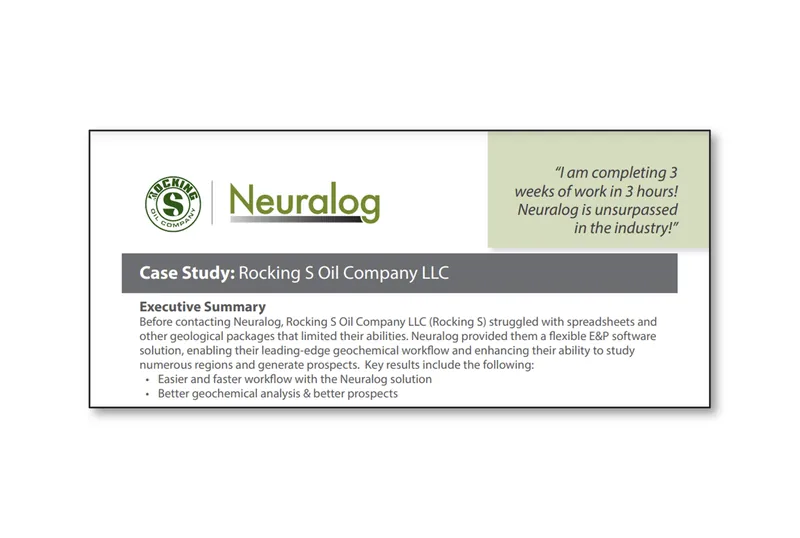 Rocking S Oil Company Case Study